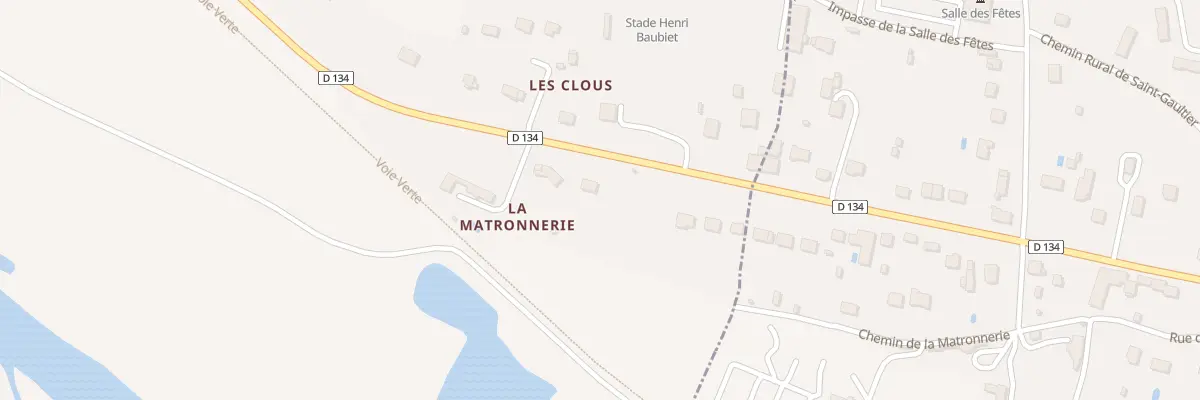 Plan du 4 Les Clous à Rivarennes