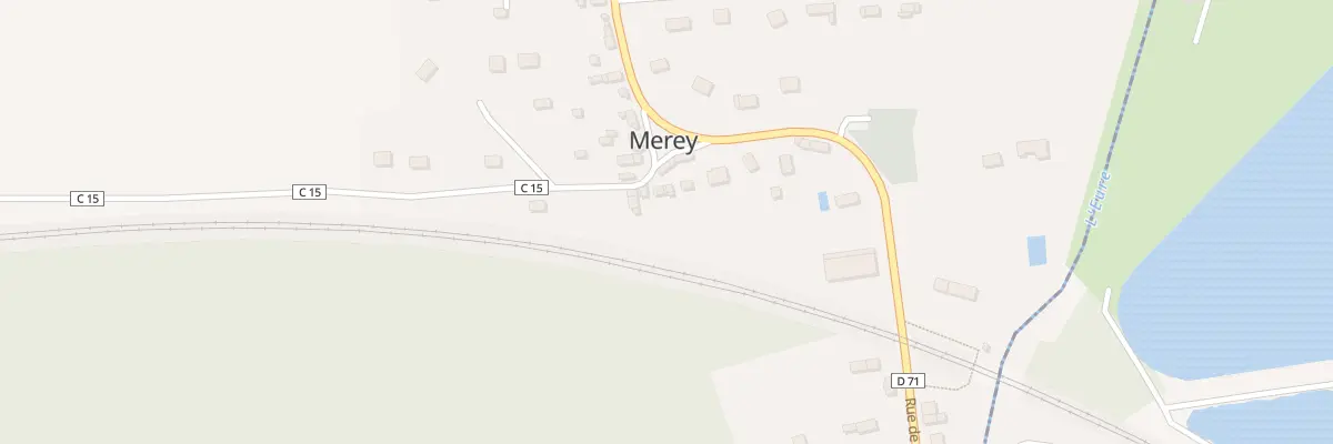 Plan du 23 Rue de Pacy à Merey