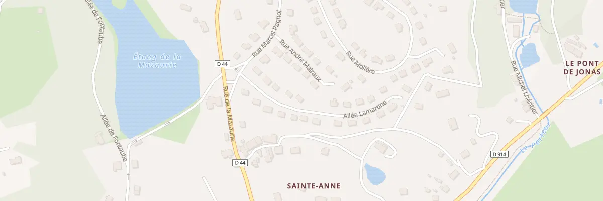 Plan du 9 All Lamartine à Ambazac