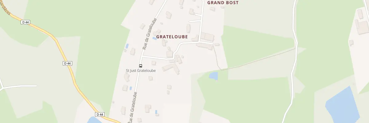Plan du 5218 Grateloube à Saint-Just-le-Martel