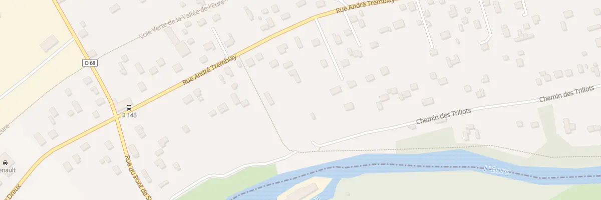 Plan du 60 Che des Trillots à Ézy-sur-Eure