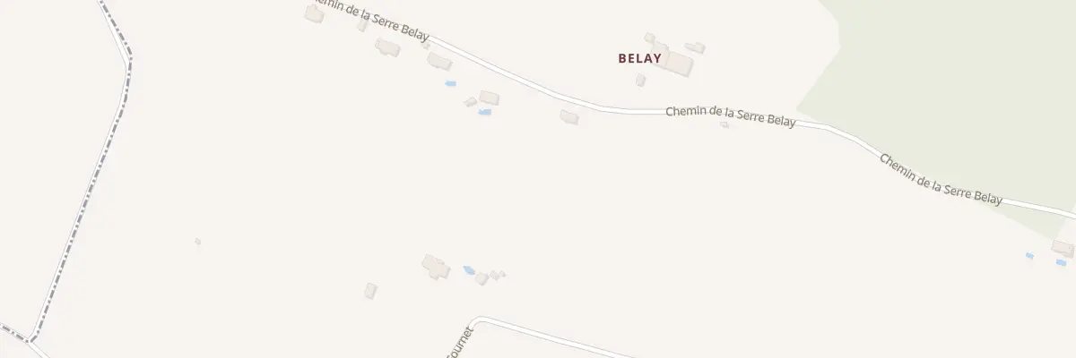 Plan du 1111 Che de la Serre Belay à Reyniès