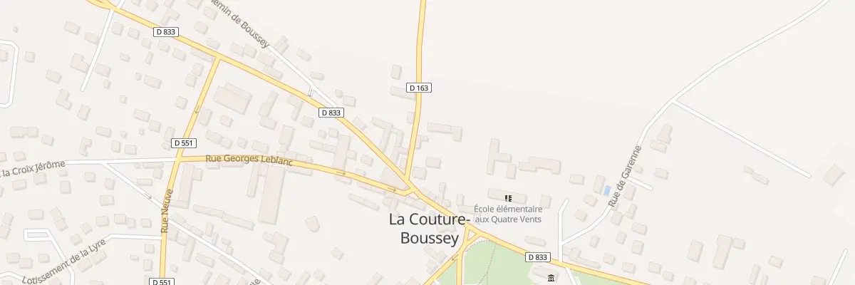 Plan du 2 Rue de l’Obelisque à La Couture-Boussey