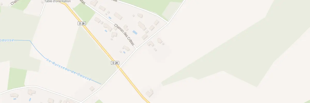 Plan du 75B Las Taillades à Esperce