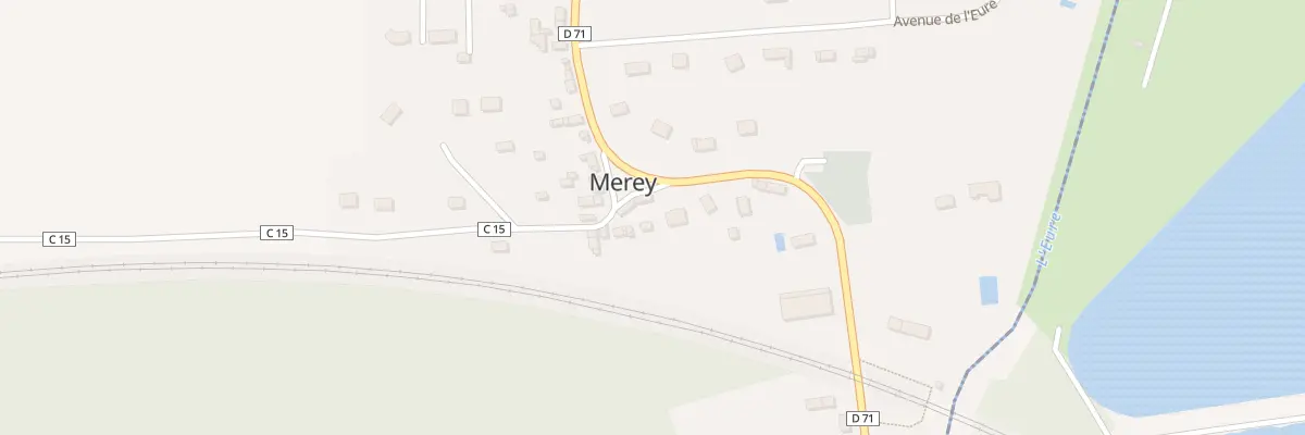 Plan du 19 Rue de Pacy à Merey