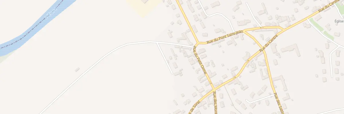 Plan du 6 Rue des Terres Noires à Saussay
