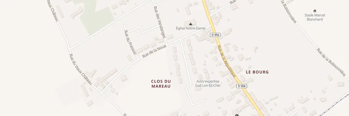 Plan du 4 Rue du 19 Mars 1962 à Cormeray