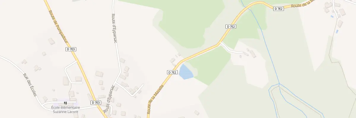 Plan du 5068 Porte Lettres à Beyssac
