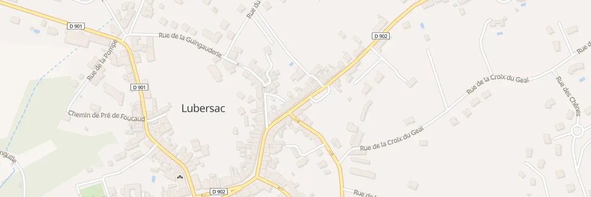 Plan du 33 Rue Saint Jean à Lubersac