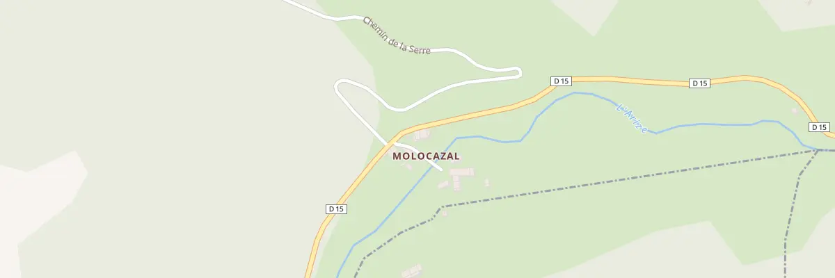 Plan du 16 Molocazal à Larbont