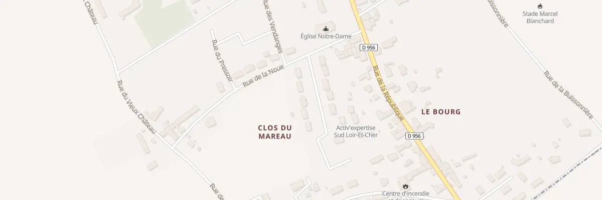 Plan du 6 Rue du 19 Mars 1962 à Cormeray