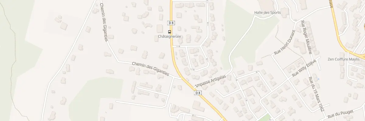Plan du 3 Rue des Châtaigneraies à Pradines