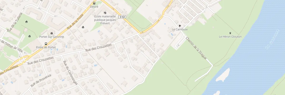 Plan du 13 Rue de l’Embouchure à Portet-sur-Garonne