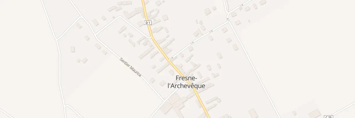 Plan du 72 Rue Grande à Frenelles-en-Vexin