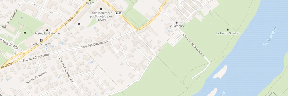 Plan du 7 Rue de l’Embouchure à Portet-sur-Garonne