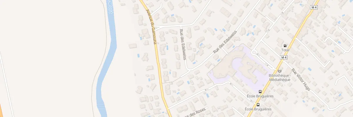 Plan du 8 Rue des Edelweiss à Bruguières