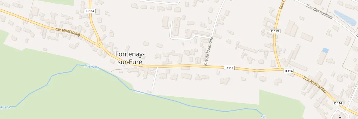 Plan du 35 Rue Noël Ballay à Fontenay-sur-Eure