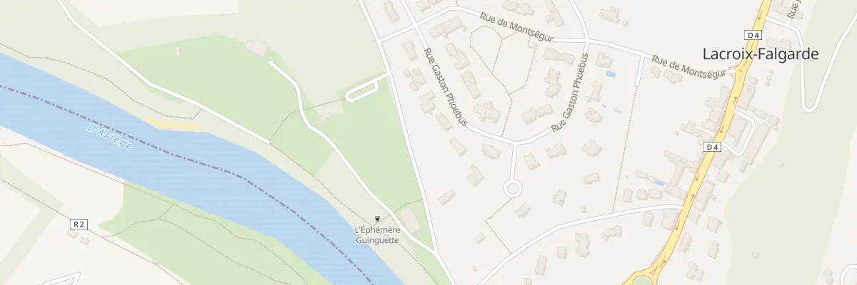 Plan du 15 Rue Gaston Phoebus à Lacroix-Falgarde