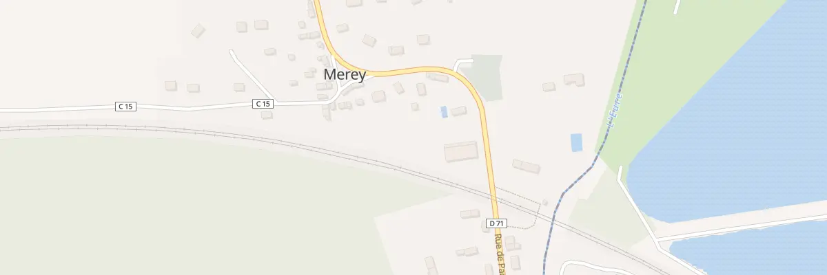 Plan du 11B Rue de Pacy à Merey