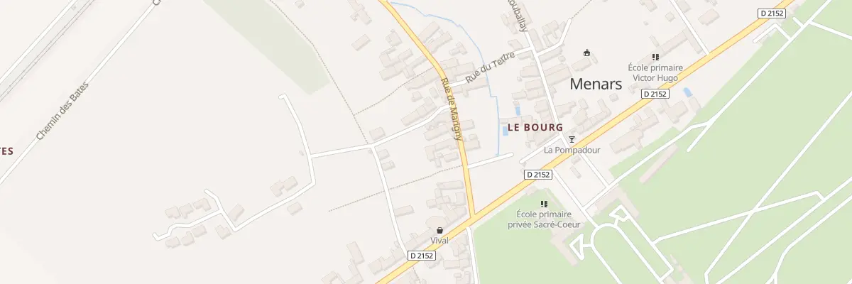 Plan du 11 Rue de Marigny à Menars