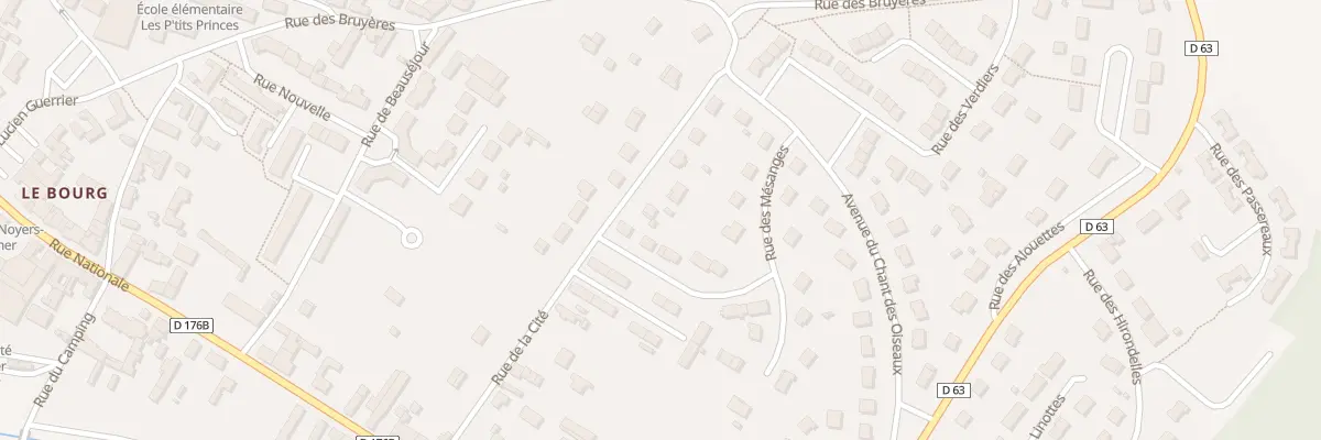 Plan du 18 Rue de la Cité à Noyers-sur-Cher