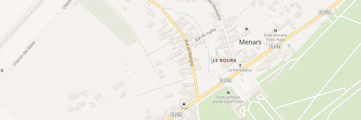 Plan du 1 Rue des Champs Hardis à Menars