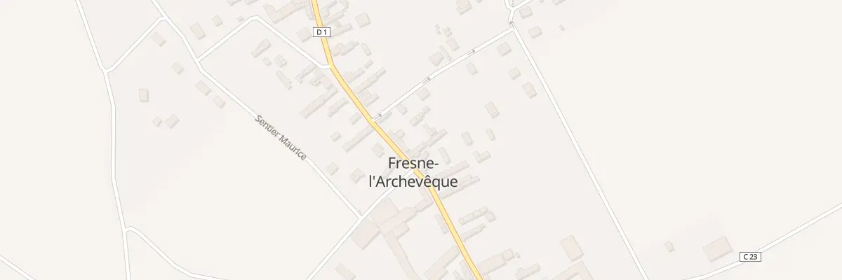 Plan du 68 Rue Grande à Frenelles-en-Vexin