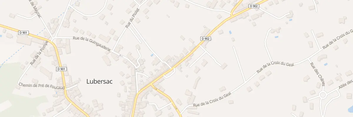 Plan du 57 Rue Saint Jean à Lubersac