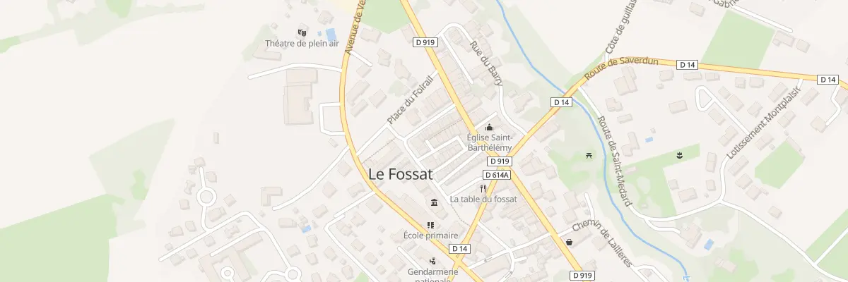 Plan du 274 Le Village au Fossat