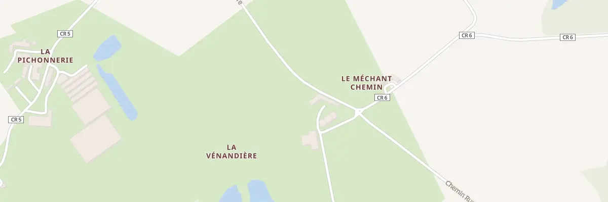 Plan du 5170 La Venandiere à Argy