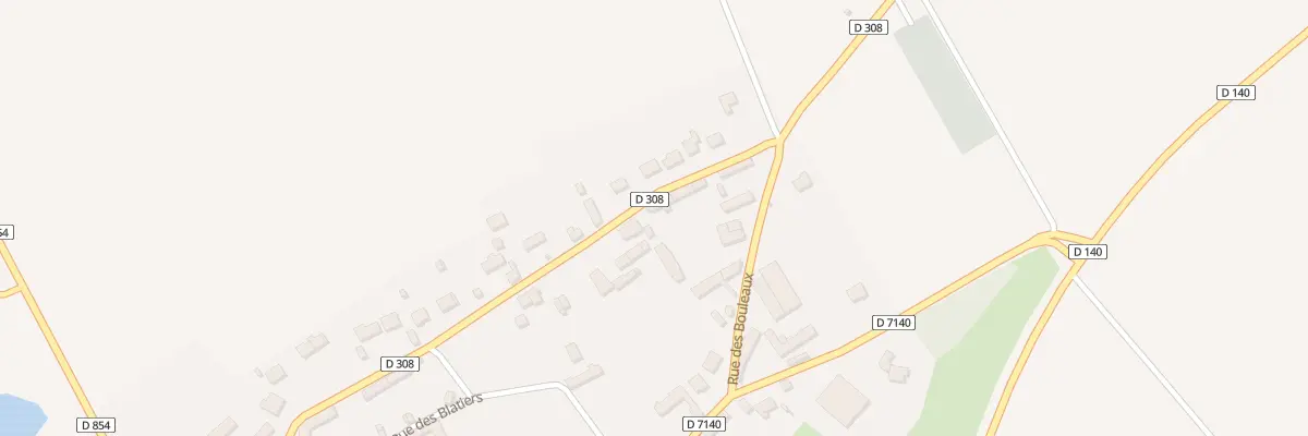 Plan du 20 Rue de la Forge au Boullay-Mivoye