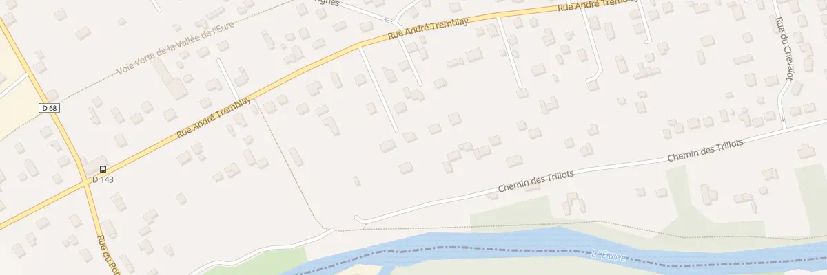 Plan du 37T Rue André Tremblay à Ézy-sur-Eure
