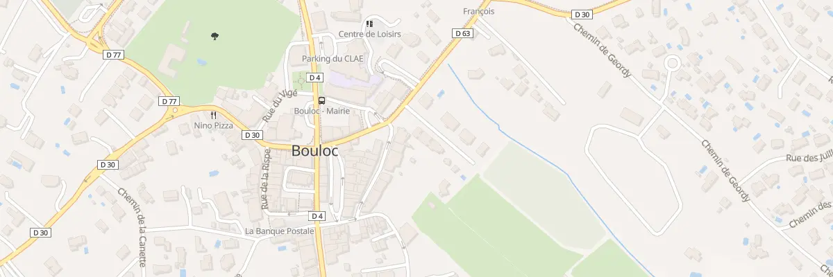 Plan du 4 Pas de Derrière Maurou à Bouloc