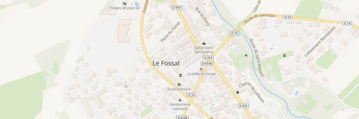 Plan du 9009 Bd du Nord au Fossat