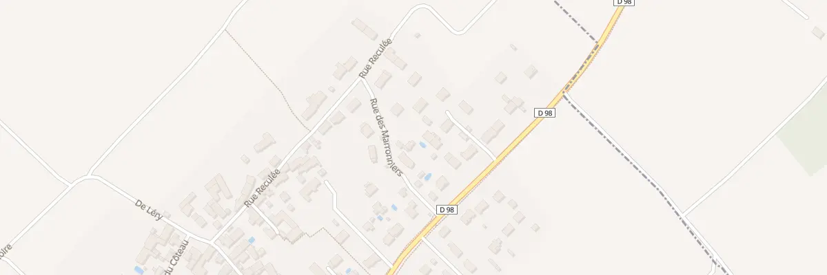Plan du 6 Rue des Marronniers à Vineuil