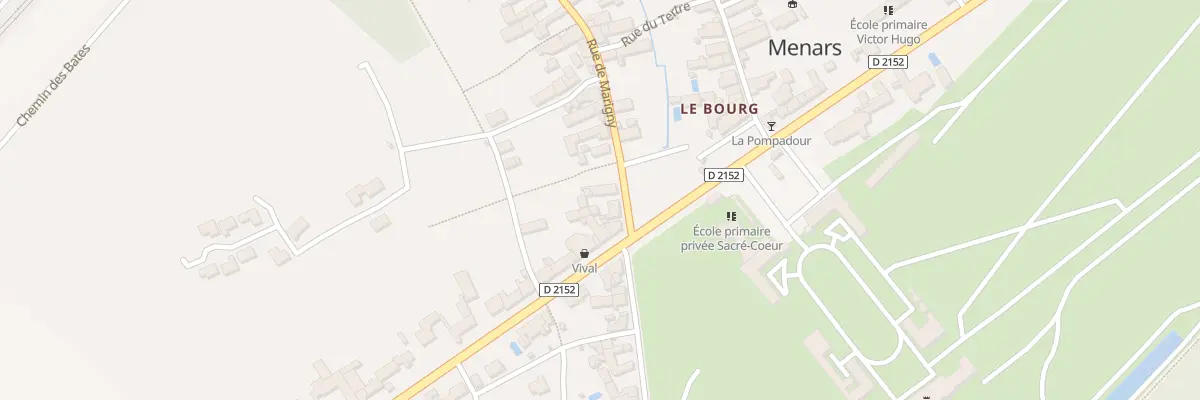 Plan du 3 Rue de Marigny à Menars