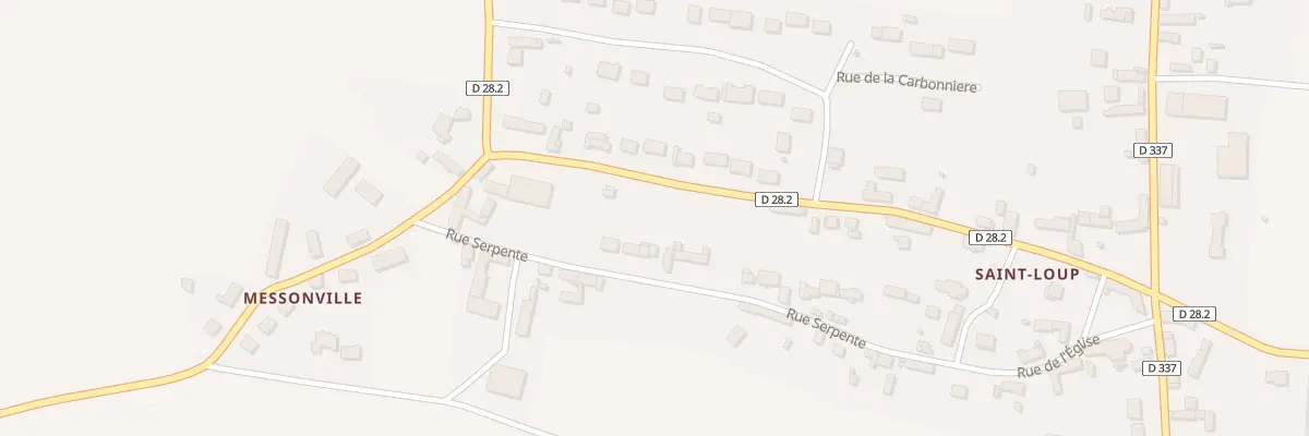 Plan du 14 Rue Serpente à La Bourdinière-Saint-Loup