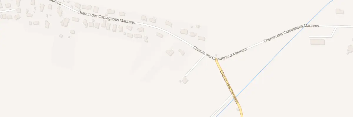 Plan du 685 Che des Cassagnous de Maurens à Lagardelle-sur-Lèze