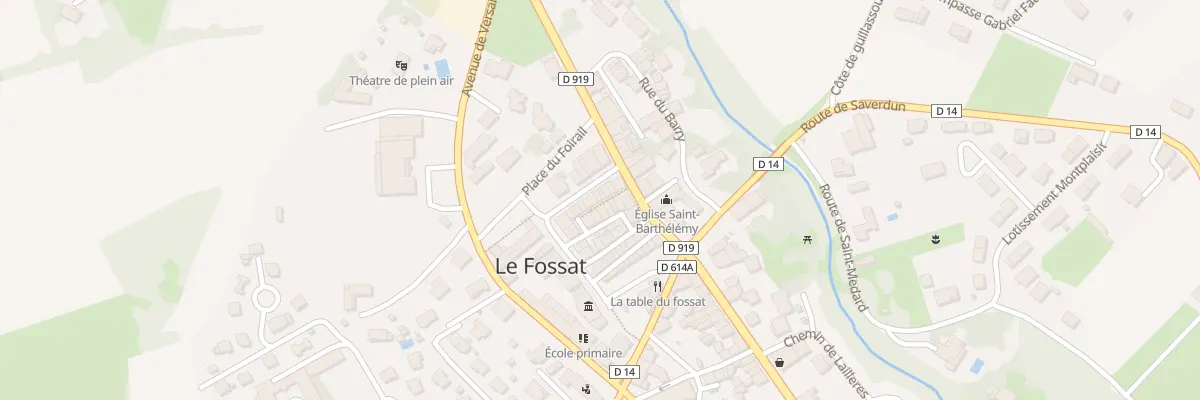 Plan du 270 Le Village au Fossat
