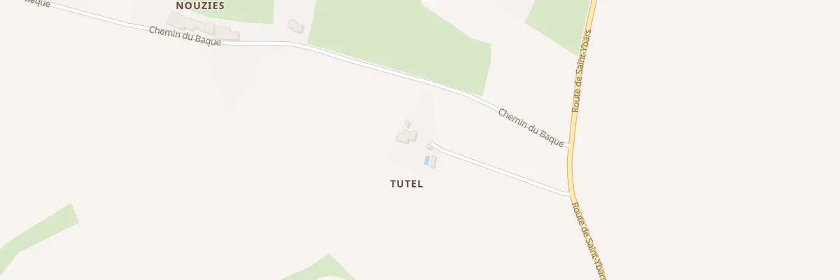Plan du 85A Tutel à Esperce