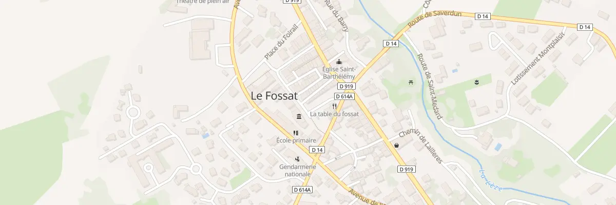 Plan du 18 Pl de la Mairie au Fossat