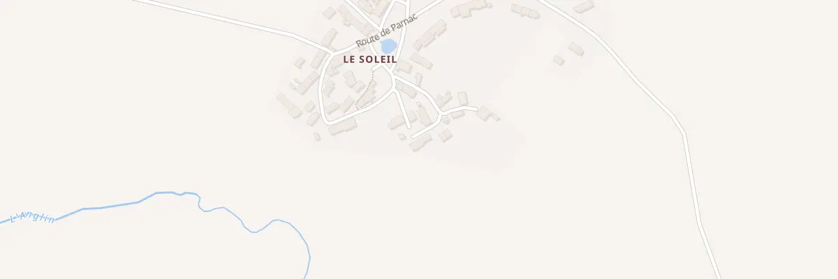 Plan du 24 Che de la Rivière à La Châtre-Langlin