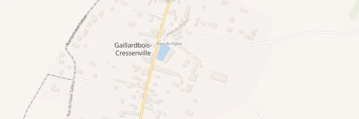 Plan du 1A Rte de Touffreville à Val d’Orger