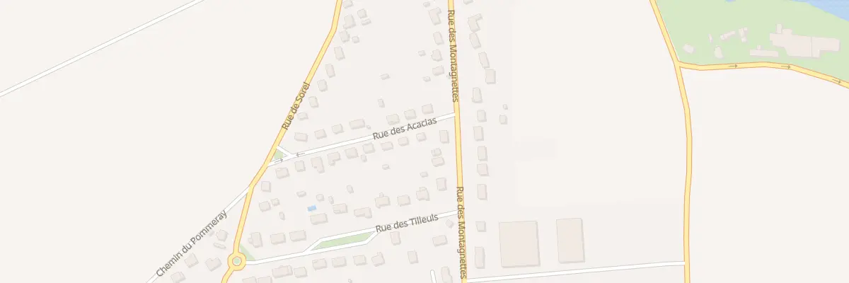Plan du 18 Rue des Acacias à Saussay