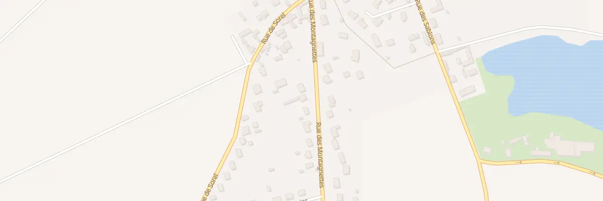 Plan du 8 Rue des Montagnettes à Saussay