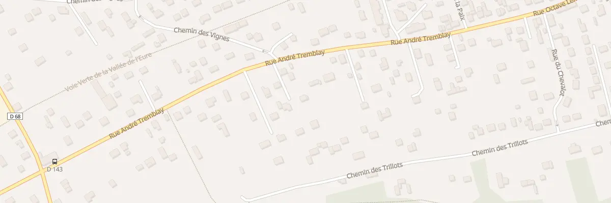 Plan du 29T Rue André Tremblay à Ézy-sur-Eure
