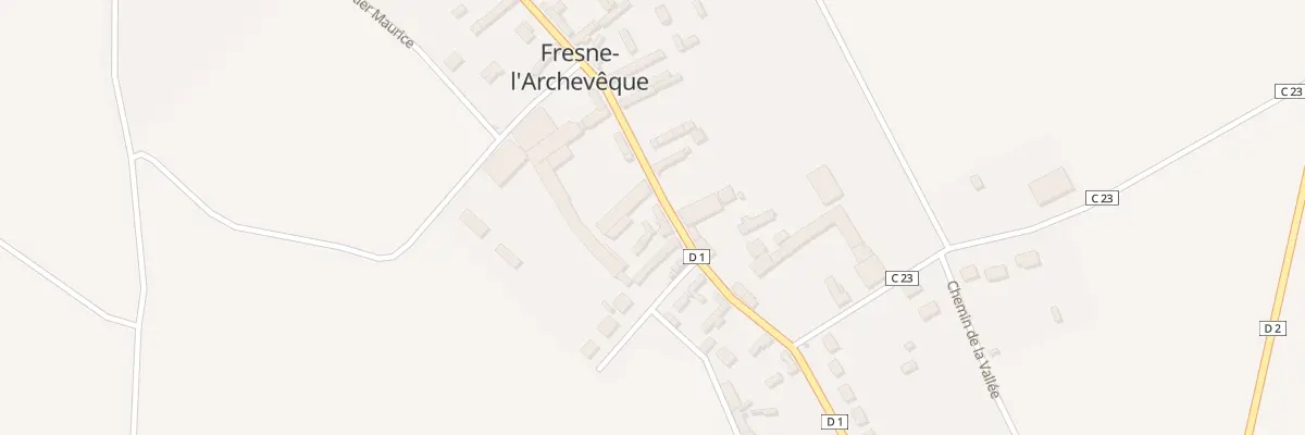 Plan du 37 Rue Grande à Frenelles-en-Vexin
