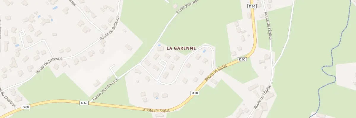 Plan du 6 Lotissement La Garenne à La Feuillade