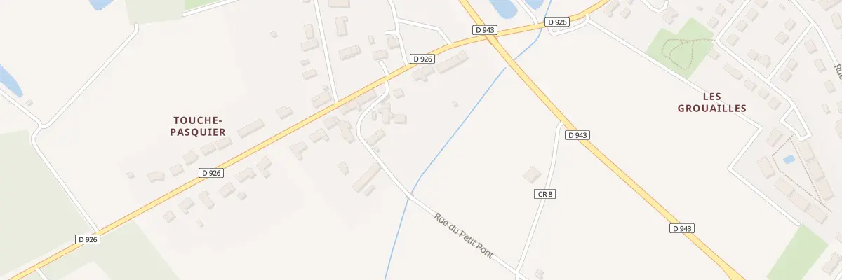 Plan du 5 Rue du Petit Pont à Buzançais