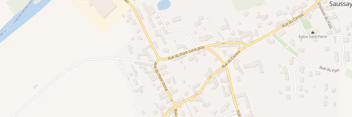 Plan du 16 Rue du Pont St Jean à Saussay